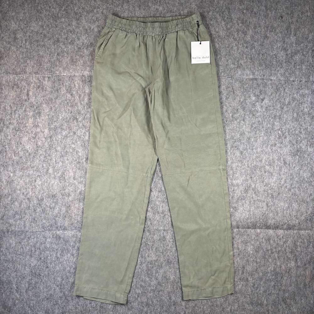 Bella Dahl Camille Track Pants Women's Small Clean‎ Sage Green
